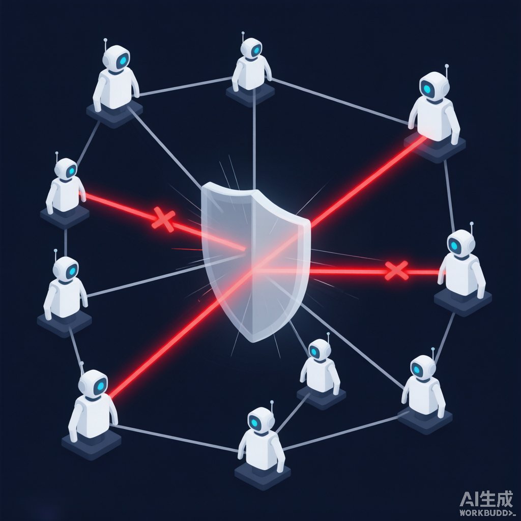 多智能体在共享资源环境中的冲突示意