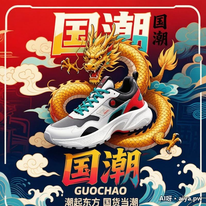 国潮品牌插画 效果示例